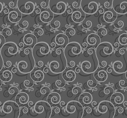 Background with a flower pattern.