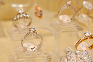Turkish jewelry Store in istanbul - rings