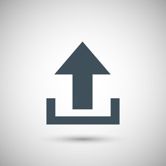 Blue vector arrow download