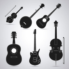 Fototapeta premium Music instrument design 