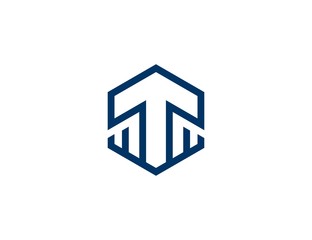 Letter T logo