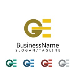 Obraz premium generation vector logo icon