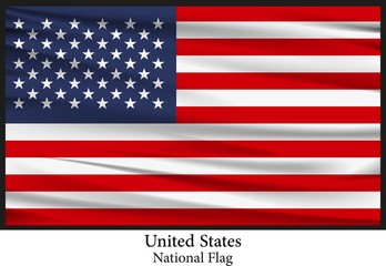 National Flag of United States of America