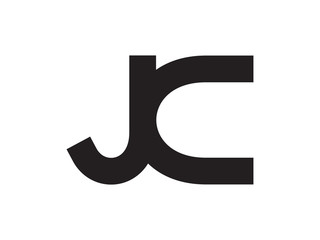JC Letter Identity Monogram Logo