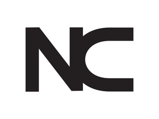 NC Letter Identity Monogram Logo