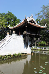 One pillar pagoda in Hanoi, Vietnam