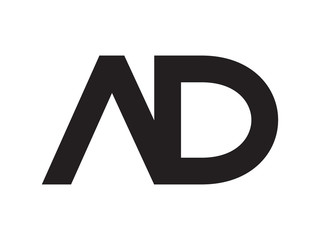 AD Letter Identity Monogram Logo
