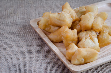 Soybean milk with fried bread stick