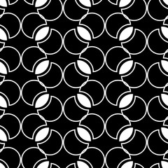 Seamless background with abstract geometric shapes