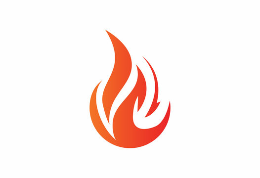 flame fuel oil company symbol logo