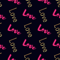 Seamless vector gold pattern. Vector illustration