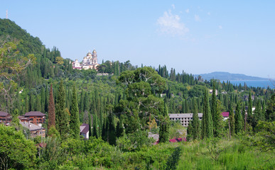 Town of New Athos. Abkhazia