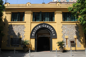 Hoa lo Prison Museum in Hanoi, Vietnam