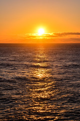 Panele Szklane Podświetlane  Sea Tropical Sunset