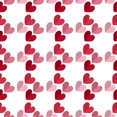 Vector celebratory love pattern