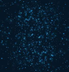 Abstract background - bright blue lights
