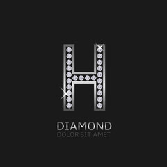 Letter H logo