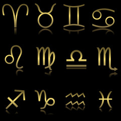 Golden zodiacal signs
