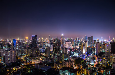 cityscape view in the night