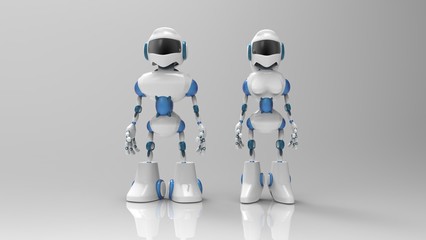 Fototapeta premium Robots