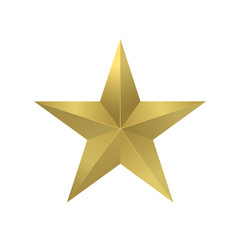 Golden star symbol