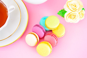 Sweet and Colourful French Macaroons