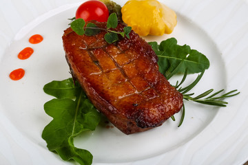 Roasted duck breast