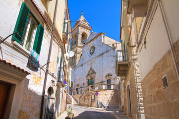 Fototapeta premium Alleyway. Minervino Murge. Puglia. Italy.