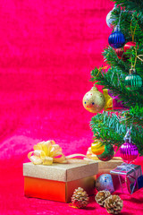 Gift and christmas ornaments