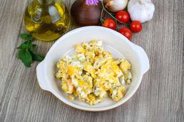 Scrambled eggs