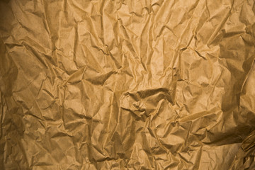 Crinkled Paper Background Texture