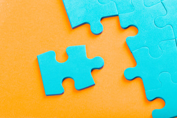 Fototapeta premium Puzzle pieces