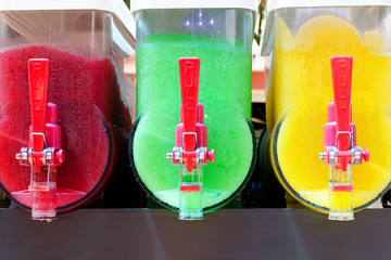 Ice shlush drinks