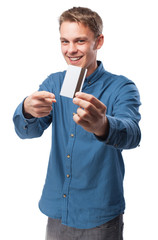 cool young-man credit card