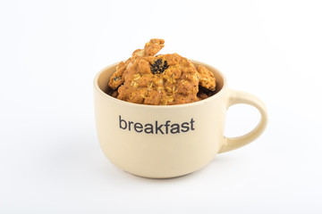 cookies in cup