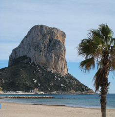 le Penon d'Ilfach à Calpe
