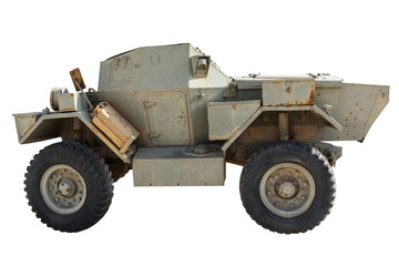 Fototapeta premium vintage military car