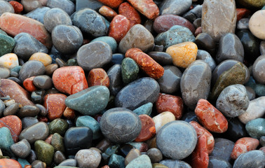 Sea pebbles