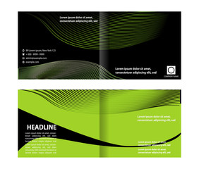 Brochure Flyer design vector template
