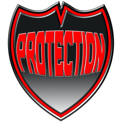 Protection Logo Badge