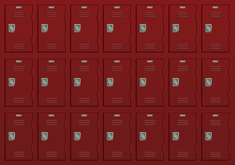 Deposit lockers.