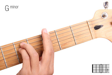 G minor guitar chord tutorial