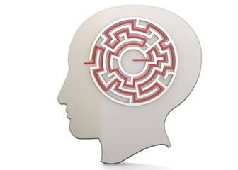 Find Yourself Concept - 3D