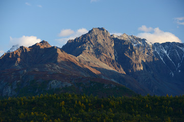 Fototapeta na wymiar alaska mountain
