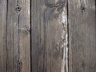 Old painted planks