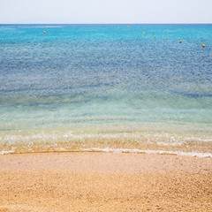 tide foam and froth in the sea    of mediterranean greece