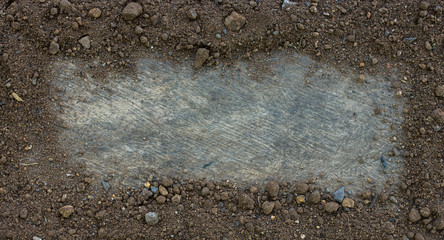 soil on wood background.It is a nuture background