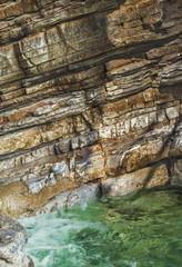 rocky shore by the sea