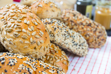 Bread made from whole grain