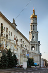 Fototapeta na wymiar Assumption Cathedral in Kharkov. Ukraine